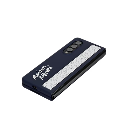 Maison Kitsune Case For Z Fold 4 - Blue Navy