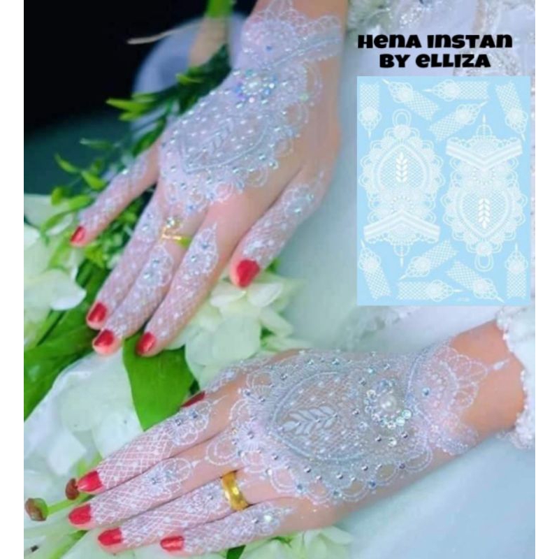 HENA STIKER WEDDING TERBESETSELLER FREE BONUS