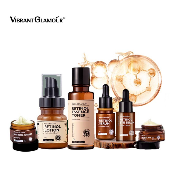 VIBRANT GLAMOUR ORIGINAL 100% ASLI Retinol Cream Retinol Serum Vitamin C Cream