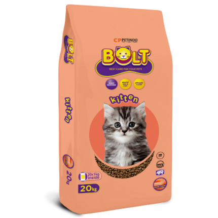 Makanan Kucing Kering Cat Dry Food Bolt Kitten 1 Kg