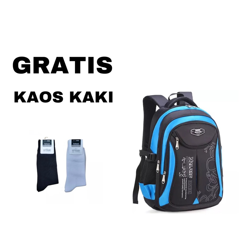 rasta_bags17 Tas Sekolah Anak Laki Laki Sd Smp Sma Ransel Kerja ORIGINAL Tas Sekolah Anak Laki BackPack IMPORT