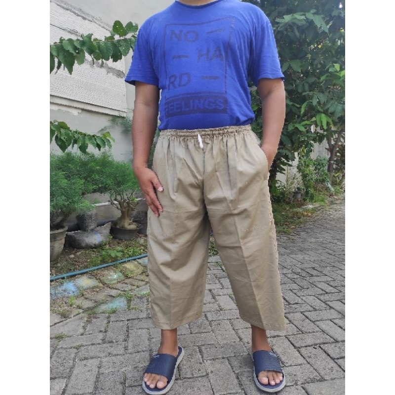 Sirwal Jumbo Casual by Hijrah Muslim | celana sirwal pria | celana sirwal dewasa | celana sirwal | s