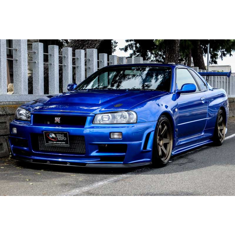 DIECAST MAINAN MOBILAN-NISSAN SKYLINE GTR R34-JADA TOYS BRIAN FASTnFURIOUS EDITION