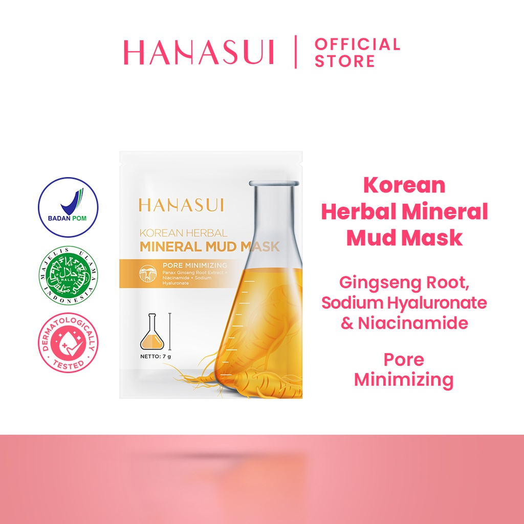 ⭐️ Beauty Expert ⭐️ [BPOM] HANASUI Naturgo Black Peel Off Mask Gold Anti Aging - HANASUI Mineral Mud Mask