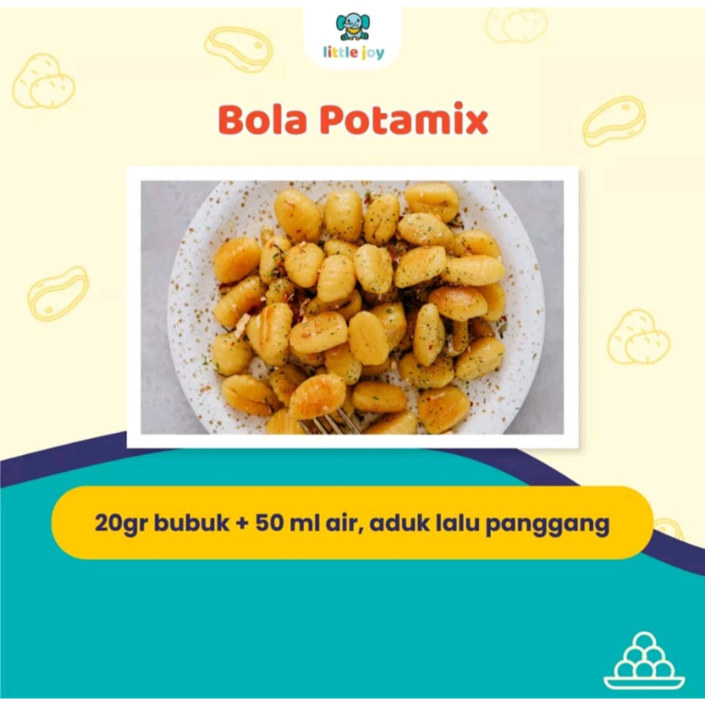 PROMO!!! LITTLE JOY POTAMIX MPASI BUBUK KENTANG SERBAGUNA 3IN1