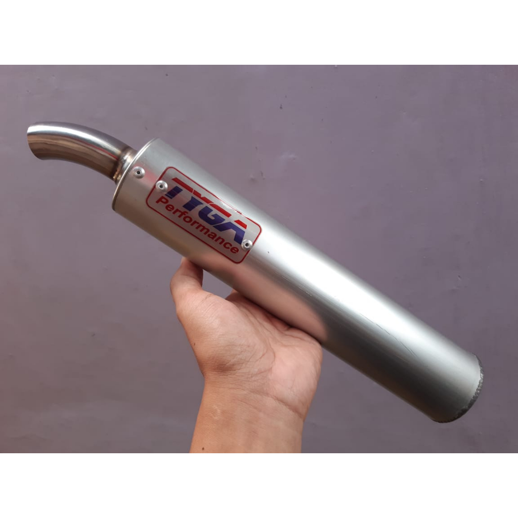 Silencer 2 Tak Tyga Alumunium Classic/ Silincer Knalpot 2T Ninja RX King 125Z Satria