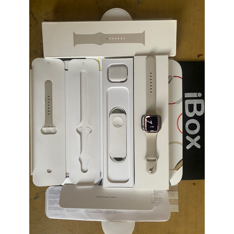 Apple Watch iwatch series 7 41mm Starlight iBox
