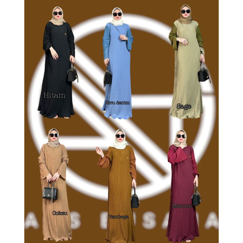 Gamis Azila Pisket Ans 814