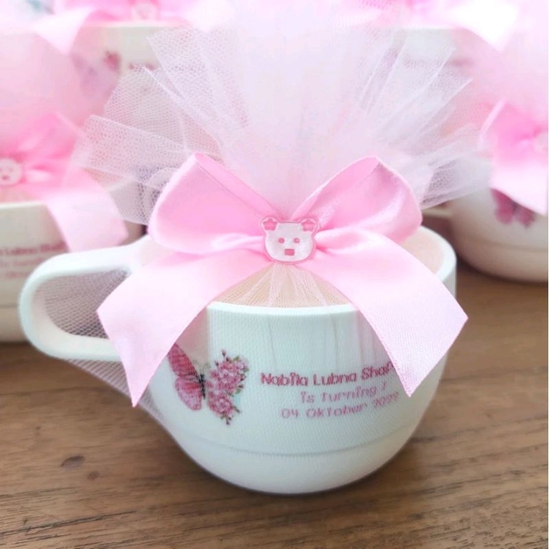 

souvenir cangkir HOYA / ulang tahun / pernikahan