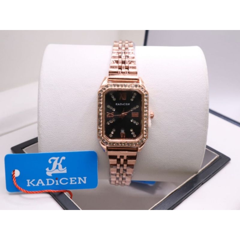 Jam Tangan Wanita Mewah  Rantai Case Diamond) Fhasion Wanita import Termurah