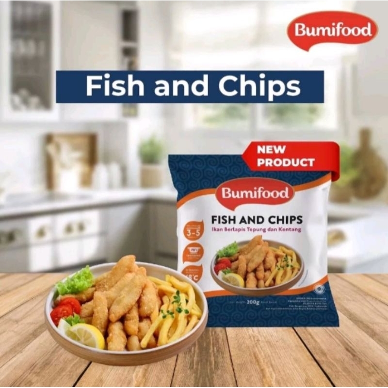 

Bumifood Fish and Chips uk 200 gr