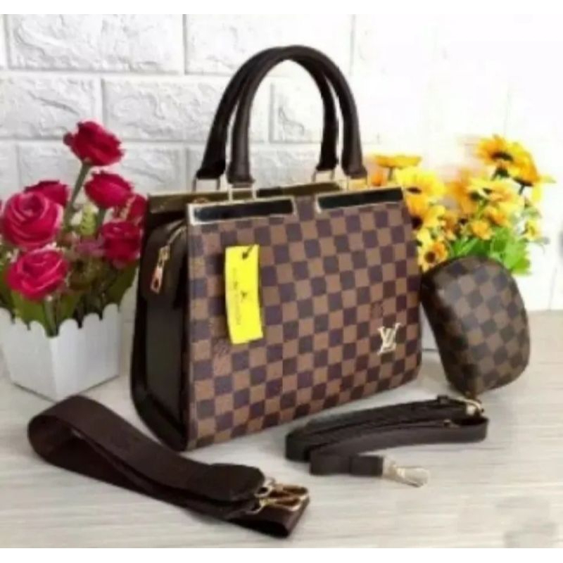 Tas wanita#Tas selempang wanita import#Top handle bag#