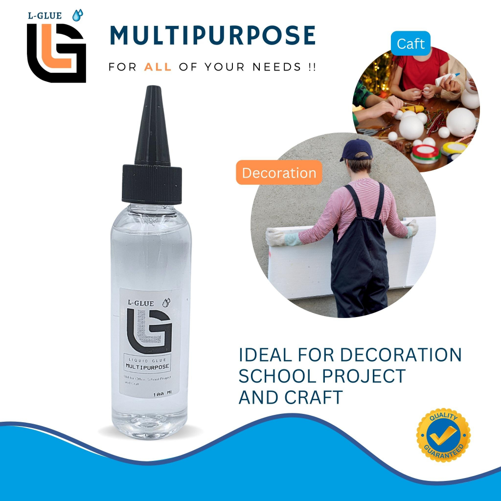 

Lem Styrofoam L-GLUE Lem gabus 100 ml Multipurpose super