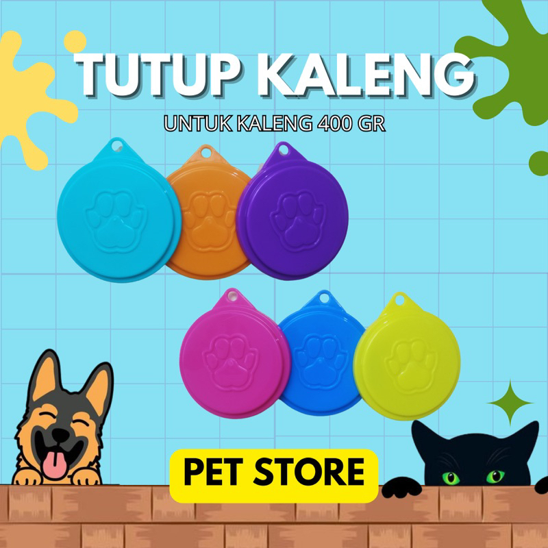 Tutup kaleng / Penutup Makanan Kaleng Kucing