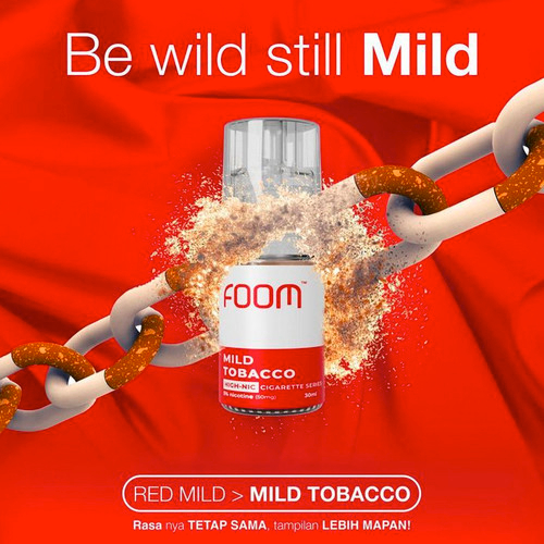 LIQUIDS FOOM RED MILD 30ML