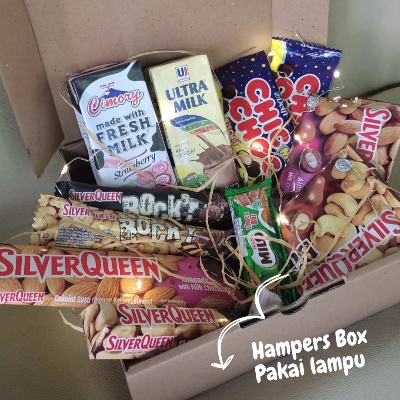 Hampers Box coklat murah @bouquet.saga