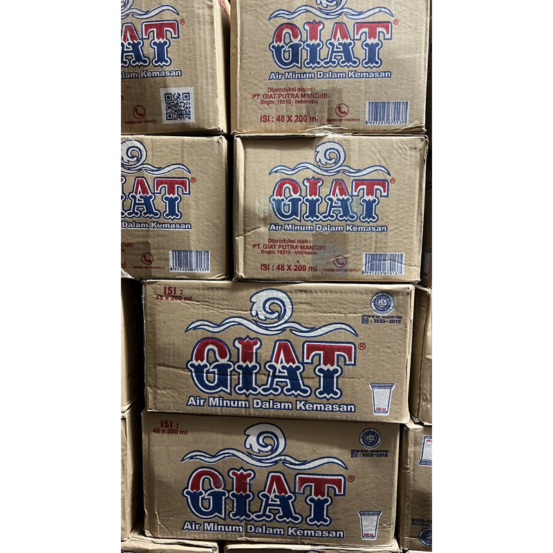 Air Mineral Giat Gelas 1Dus