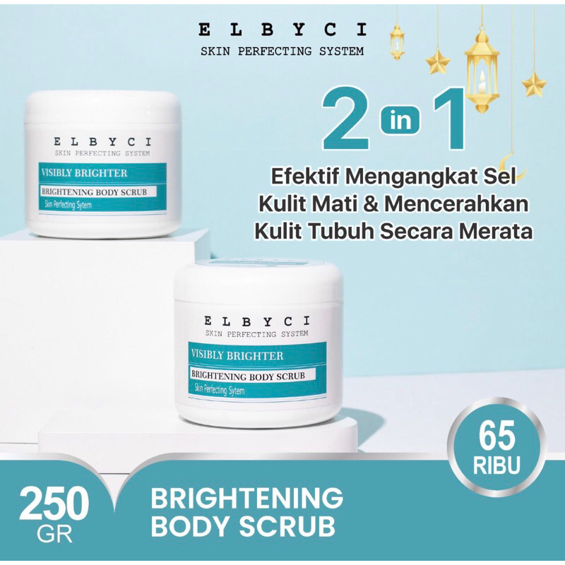 ELBYCI BRIGHTENING BODY SCRUB