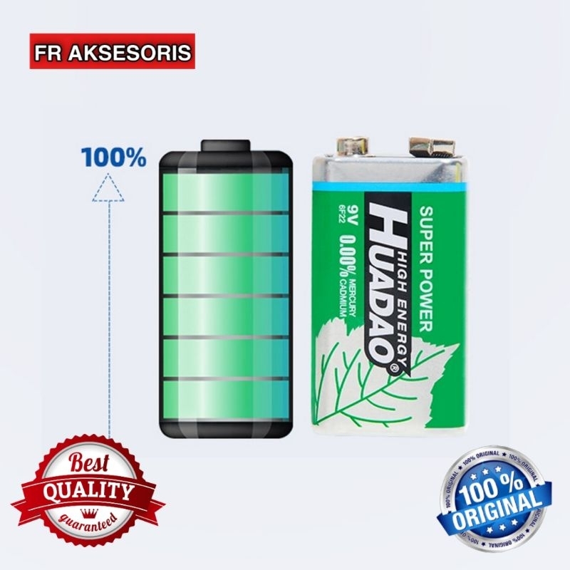 Whiskeria_ Baterai Kotak 9V Baterai 9Volt Batu Battery Batre Kotak Baterai 9 Volt