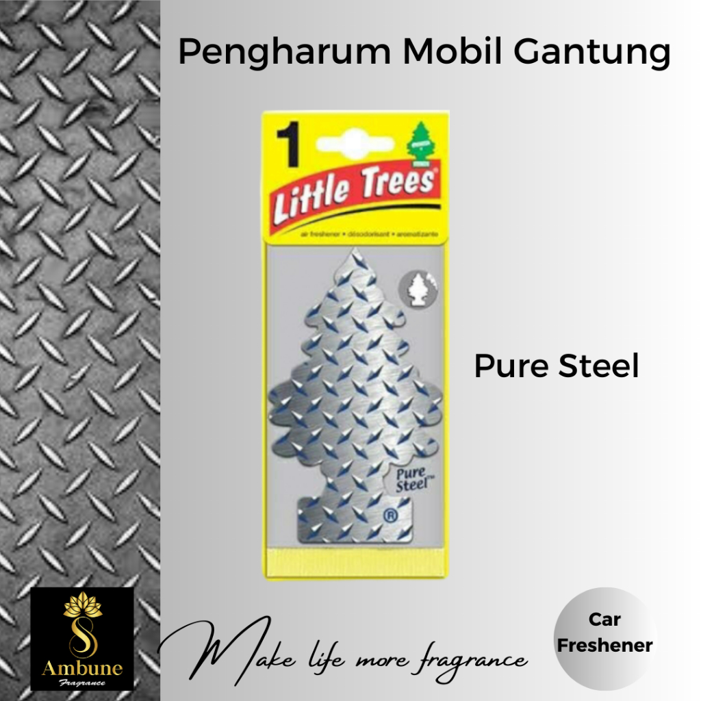 pengharum mobil gantung Pure Steel Ambune