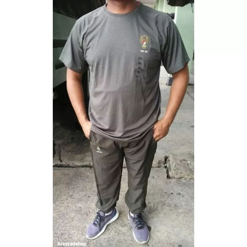 baju olah raga TNI AD jatah terbaru