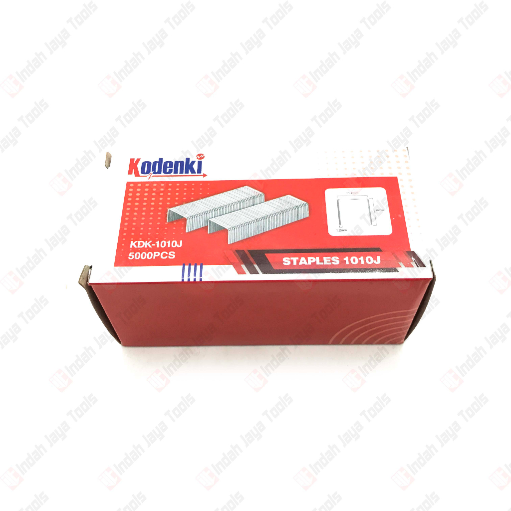 KODENKI 1010 J Isi Stapler 10 mm - Staples Paku Tembak Model U 1010J