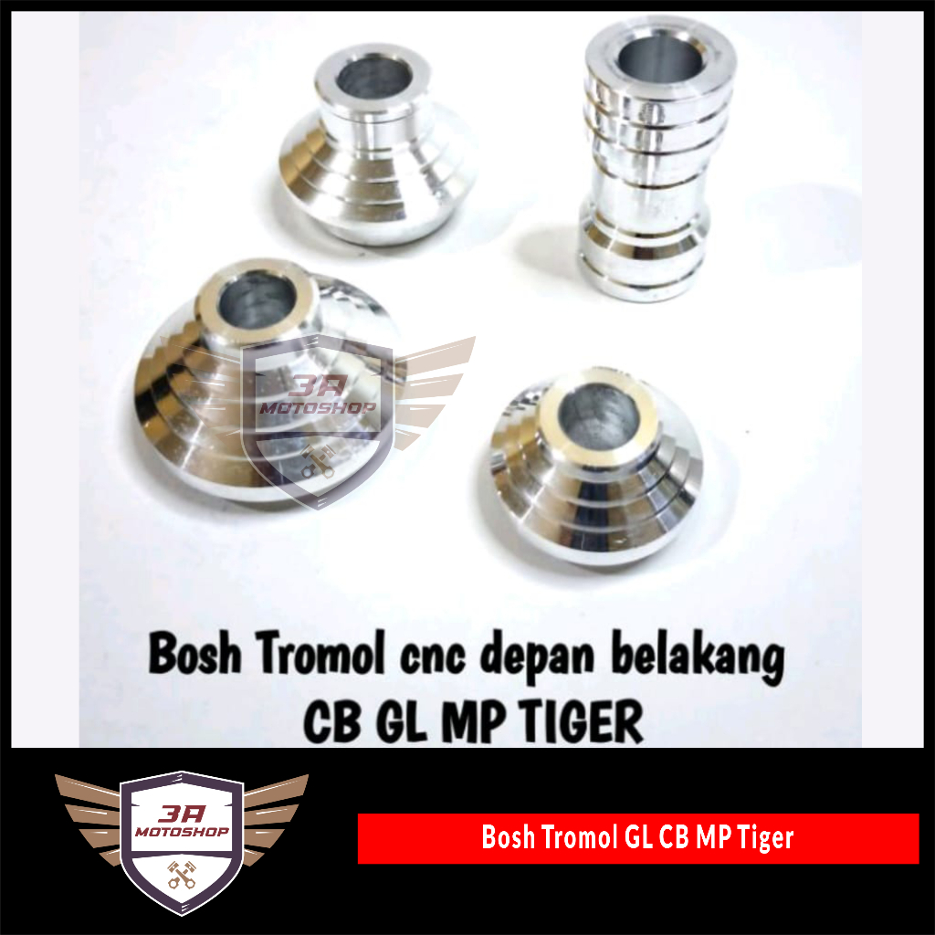 Bosh Tromol CNC Roda Depan Belakang Motor GL CB MP Tiger
