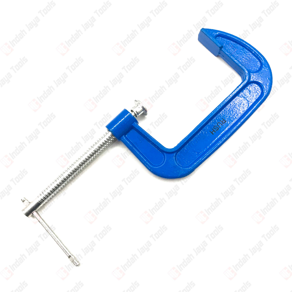 RUSH Klem C SATUAN 4 Inch - Catok Clamp Alat Jepit Penjepit