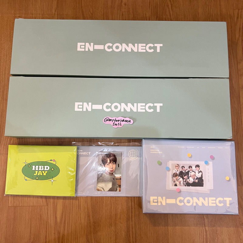 ENHYPEN en connect trading card sealed tc official new fanmeet fan meeting unsealed photocard dan pa