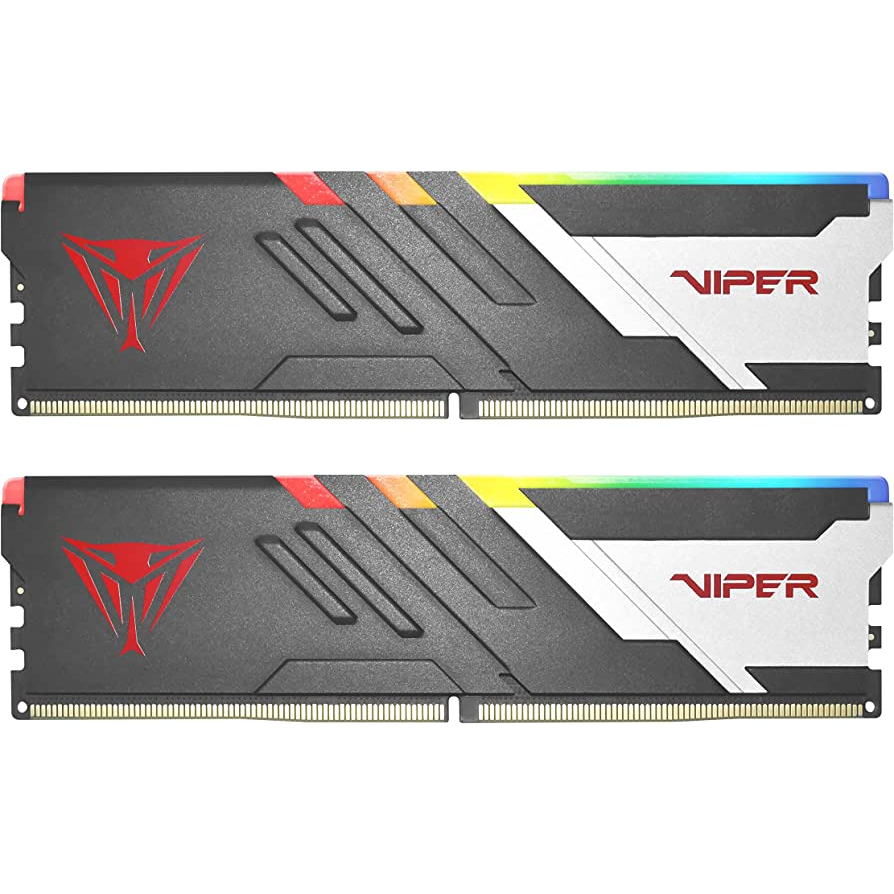 VIPER VENOM RGB DDR5 RAM 32GB (2X16GB) 6000MHz UDIMM KIT PVVR532G600C3