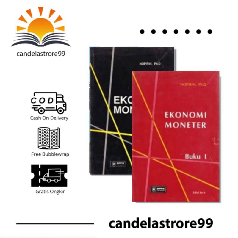 EKONOMI MONETER BUKU 1 & 2 NOPIRIN. ph. D