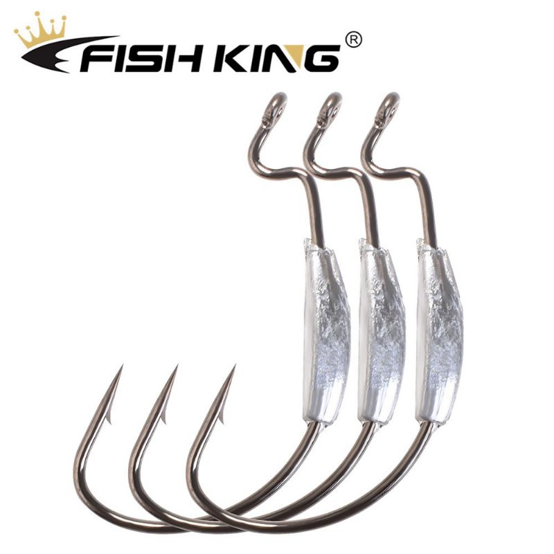 Worm Hook untuk Soft Lure 6 cm dan 8 cm