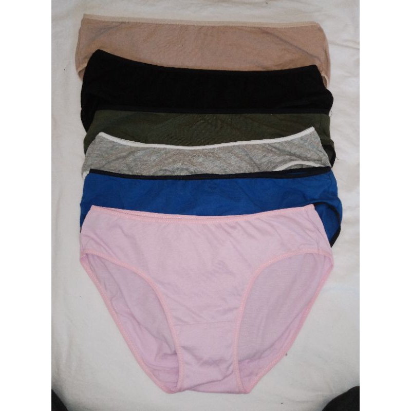 CD wanita katun spandex polos