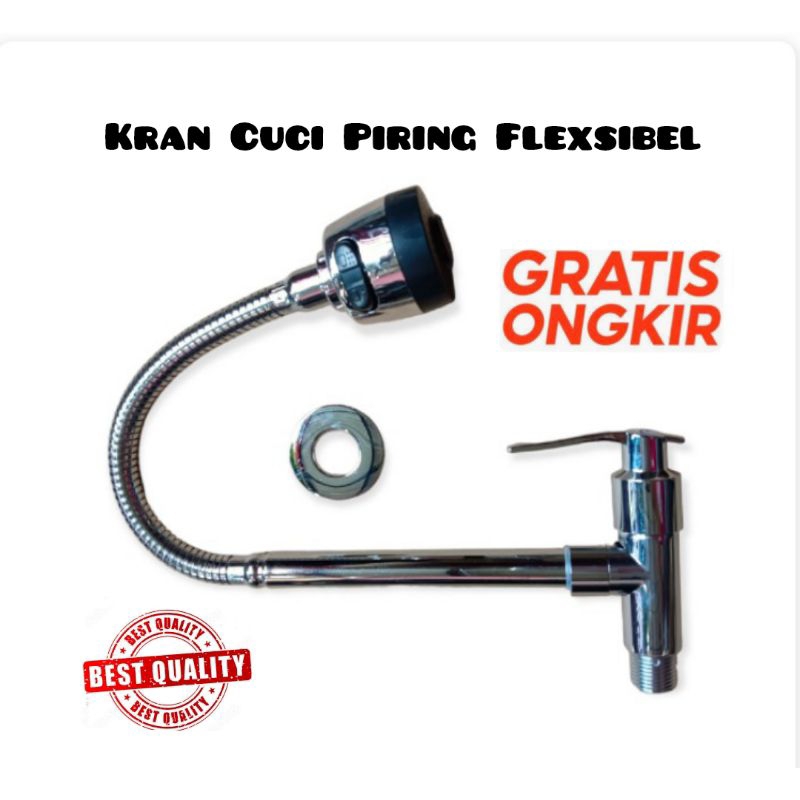 Kran Angsa Cuci Piring Flexible /Kran Angsa Plastik