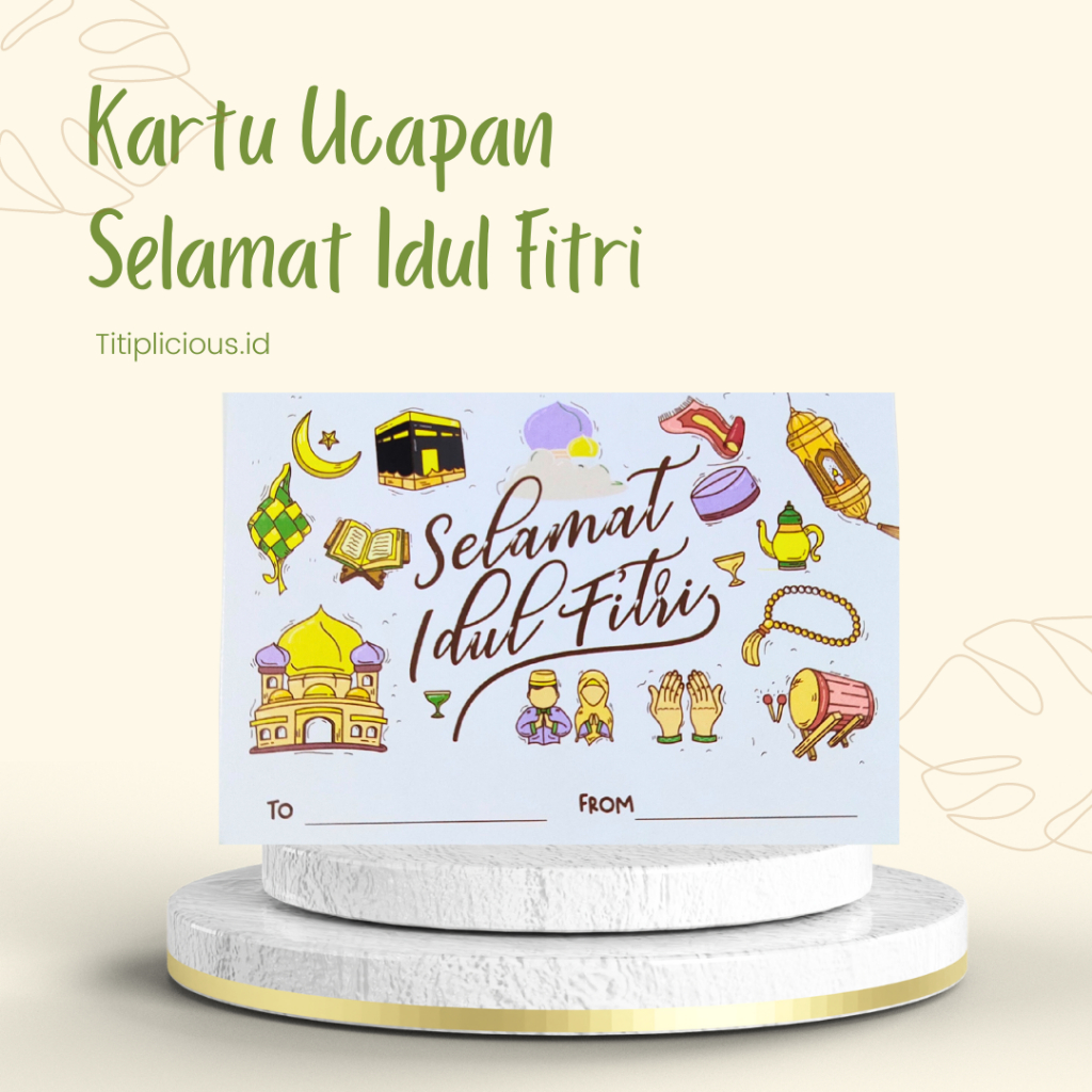 Kartu Ucapan Hari Raya Idul Fitri