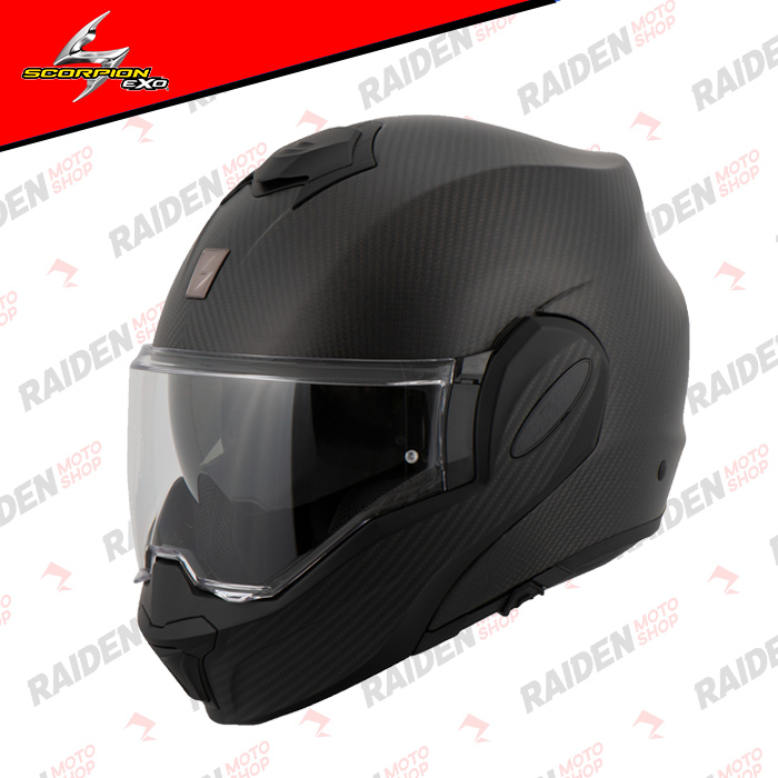 Scorpion Exo Tech Evo Carbon Matt Modular Helmet