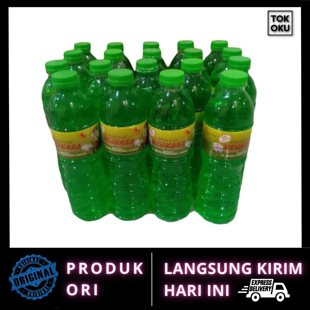 sabun cuci piring perkasa / Sanih Aksara anti bakteri 600ml