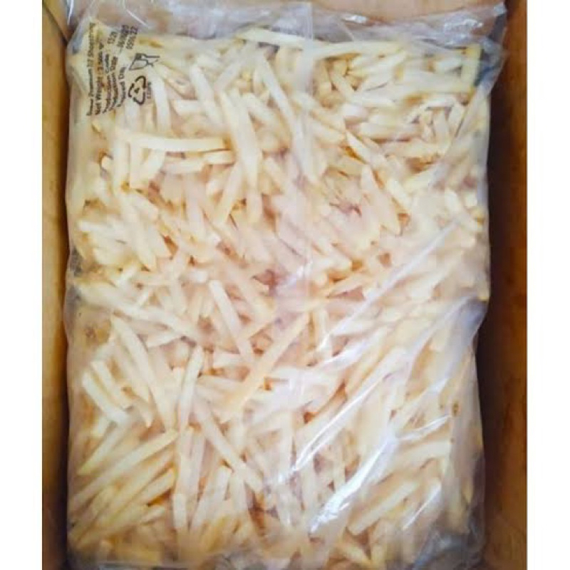 

Kentang Goreng 2kg (shoestring, straight cut & crinkle cut)