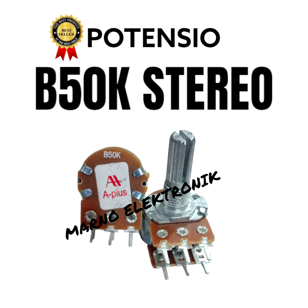POTENSIO B50K STEREO B50KSTEREO B 50K STEREO ASLI ORI ORIGINAL