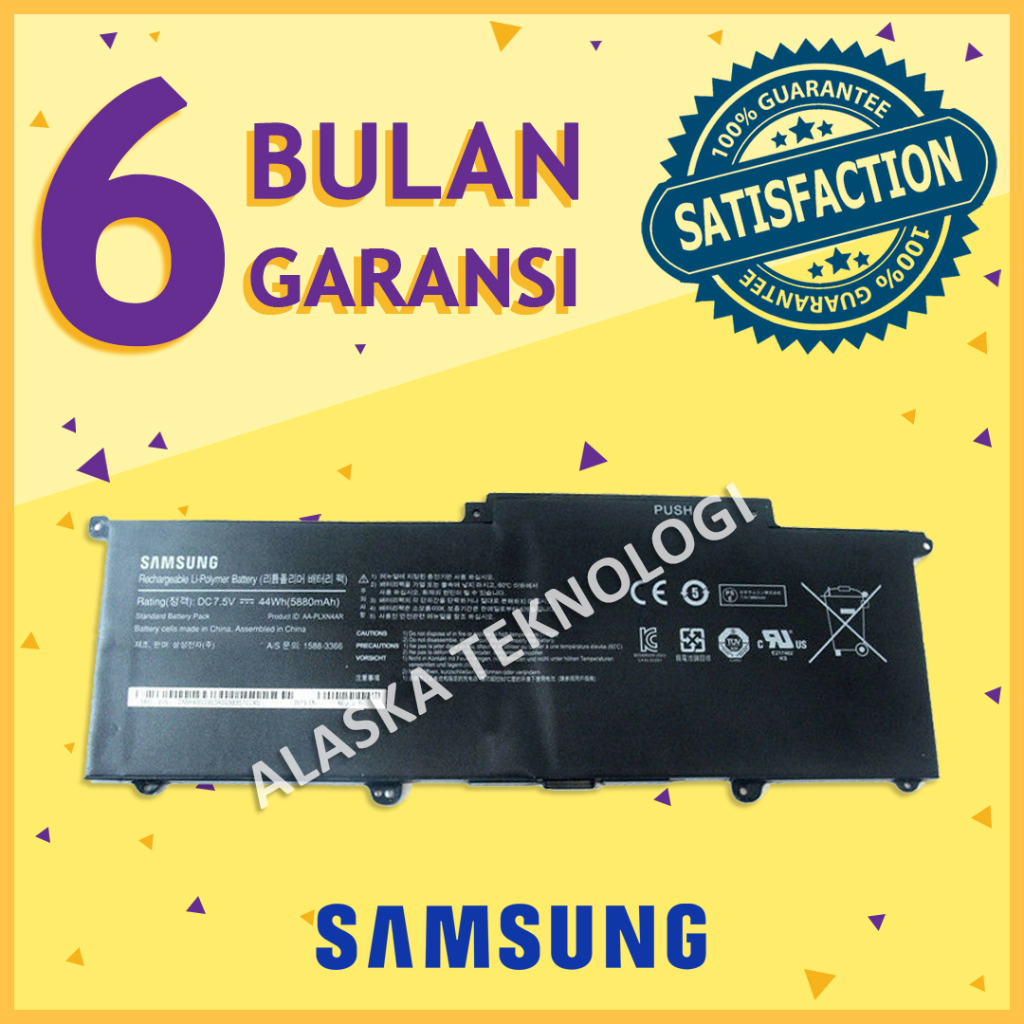 Original Baterai Laptop SAMSUNG 900X3C 900X3E 900X3F 900X4D NP-900X3C NP-900X3D NP-900X3E NP-900X3F 