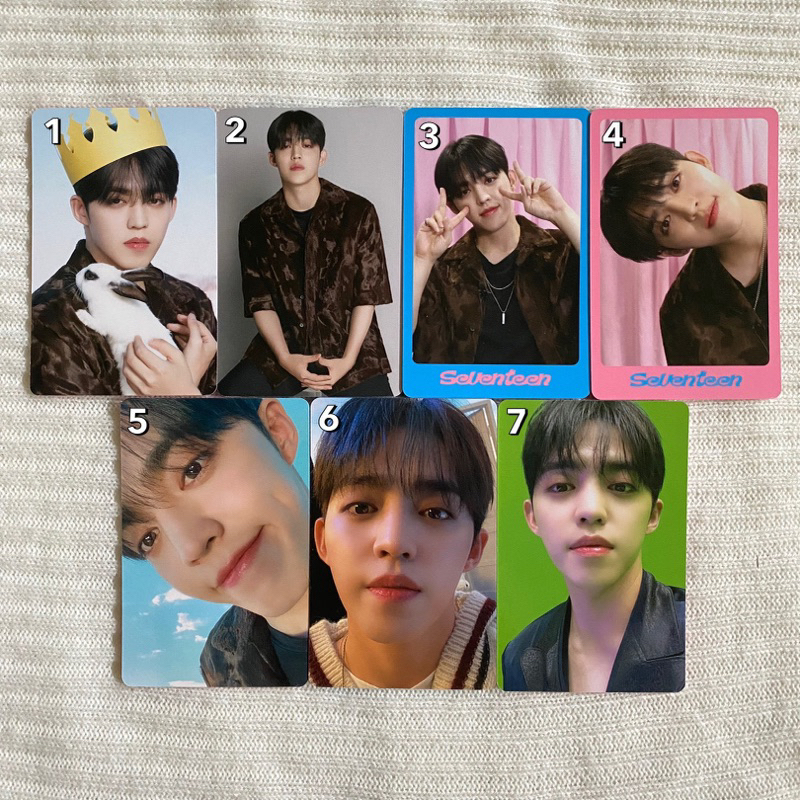 Scoups Seventeen Mini Dicon 102 Dfesta Official Photocard PC Choi Seungcheol S.Coups