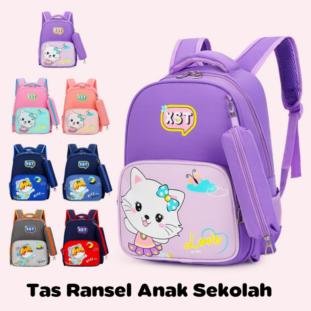 [MTOYS] Tas Ransel Anak Sekolah Lucu dan Imut Berbagai Karakter Kualitas Import Premium -M0220