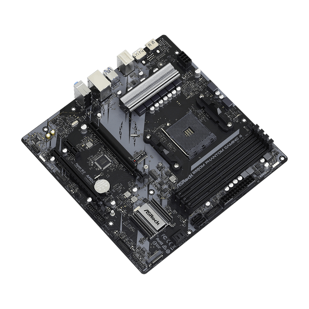 ASROCK  B550M PHANTOM GAMING 4 | MOTHERBOARD AMD AM4 DDR4 Micro-ATX