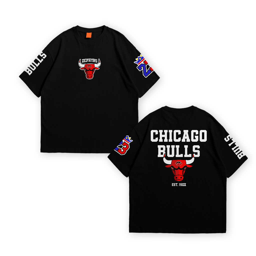 Oversize T-Shirt Chicago Bulls ZEPHYRS 23