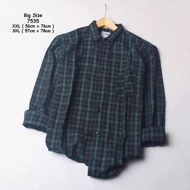 Sahabat Flanel Kemeja Flanel Jumbo XXL & XXXL Kemeja Flanel Distro Casual Premium Quality