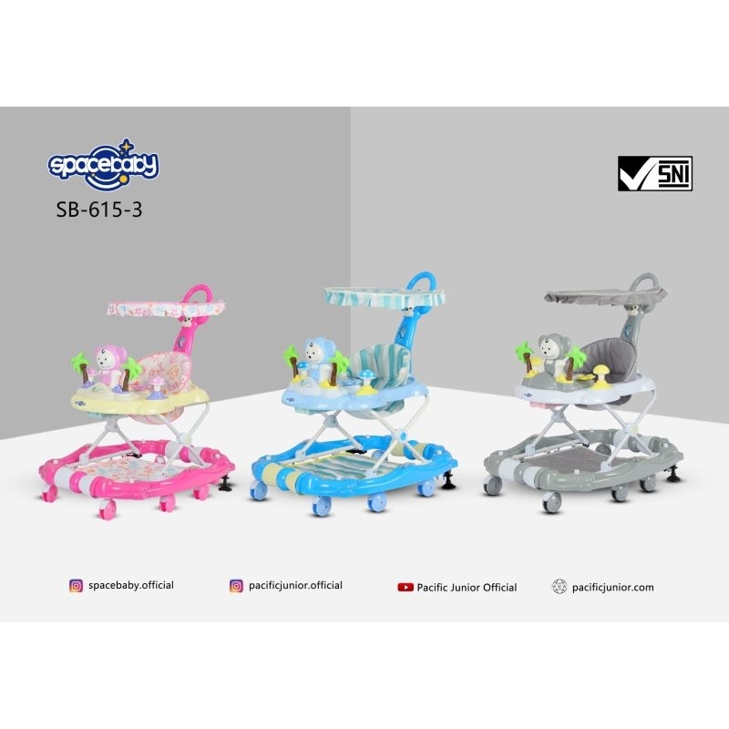 Spacebaby Hokiku Babywalker 817 murah