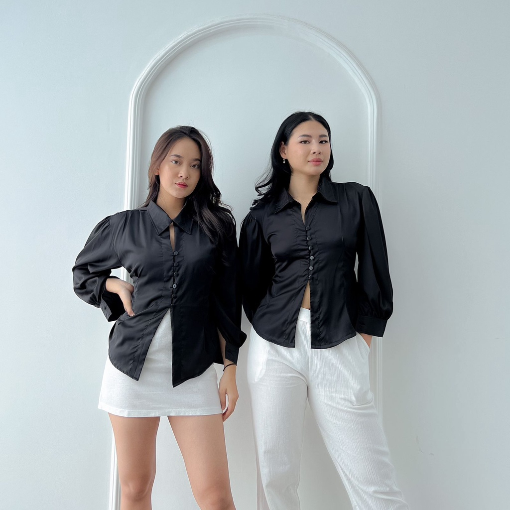 SOMMI SHIRT / Kemeja Satin