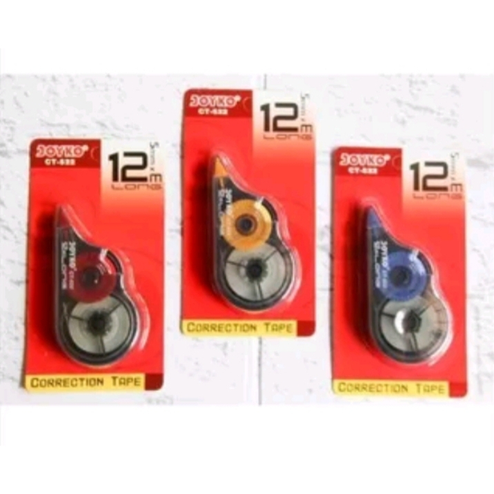 

(4 Piece) Tipex Roll Joyko 522 (12 Meter)