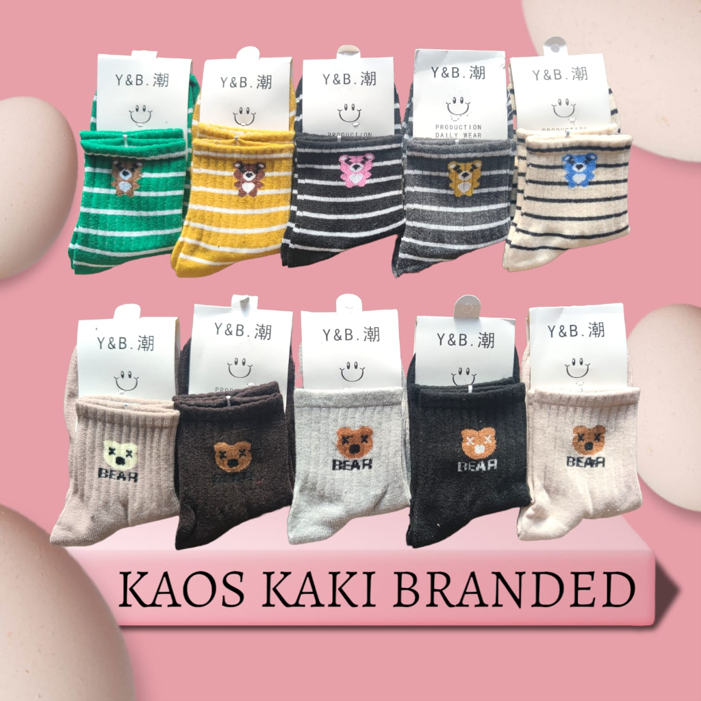 BELLA - KAOS KAKI BRANDED ANGKLE SOCKS IMPORT MURAH ANAK REMAJA DEWASA