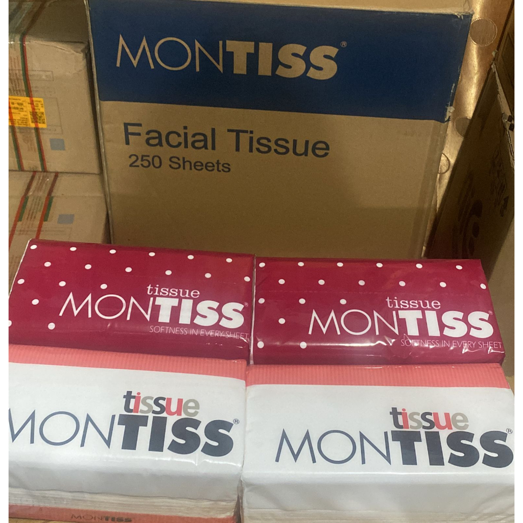 Paseo Tissue 250 sheet ( Tissue Smart ) / JOLLY TISSUE 250 SHEET